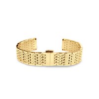 Strap 16mm - Steel Gold