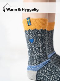 Calzini di lana scandinavi "Svezia"