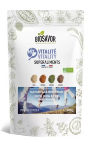 MIX VITALITÉ EN POUDRE - 200G - COMPLÉMENT ALIMENTAIRE
