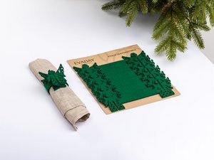 Weihnachtsserviettenringe ANGEL