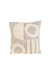  Woven straw tote bag with green and white striped pattern, featuring leather handles and trim.