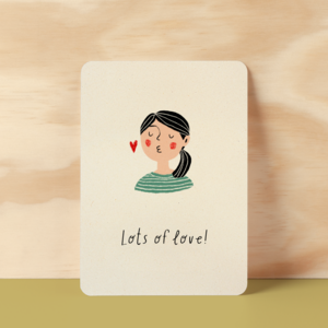 Postcard | Lots of love!