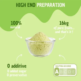 BULK Green - 100% ren frugtpræparat til at genopbygge