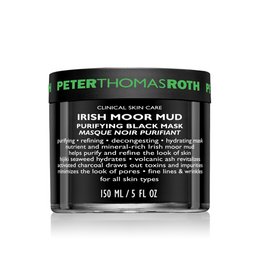 A purifying black face mask made with Irish Moor Mud that deeply cleanses and detoxifies the skin, leaving it refreshed and radiant.