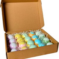 Bath bombs - Set of 20 pieces - 5 different scents - Roses, Jasmine, Lavender, Ginger & Tea tree