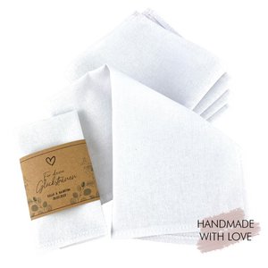 Tears of happiness / tears of joy cloths made of cotton 21x21cm