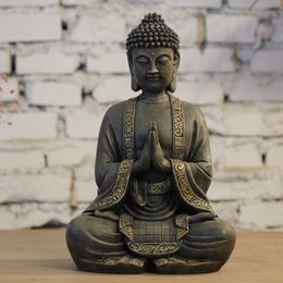 Large statue Buddha Meditation-Zen decoration and Feng Shui-brings a spiritual and relaxing atmosphere to your interior-lucky statue