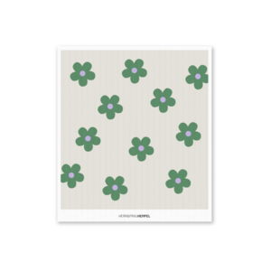 Schwammtuch Flower Power