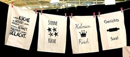 Hoog in calorieën - keukenhanddoek