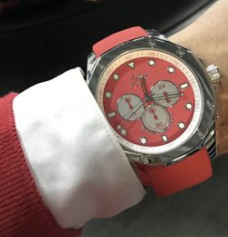 Chronographe Finestra Miura en acier inoxydable 10 ATM