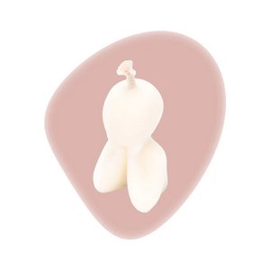 Bougie décorative enfant - non parfumée