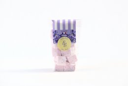  Violet purple handmade marshmallows, soft fluffy candy, 50g bag, pastel confectionery treat
