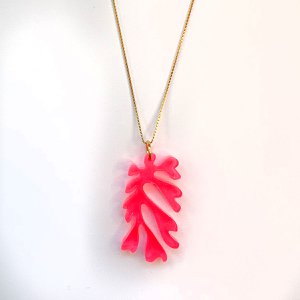 Matisse necklace neon pink