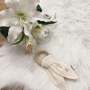 Bite Tringing heiße Waffel ecruu