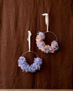 Erhaltener Hortensienkranz