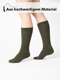 2 par merinouldsokker med kashmir