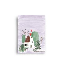 postcard - series 'Christmas' - 'happy home christmas'