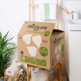 Toilettenpapier Box RECYCLING (2er Set)