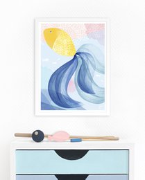 Poster- Blue Tail