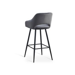 Stein Bar Stools [Set of 2] [75 cm] [Velvet]