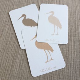 Lykønskningskort Fødselsstork