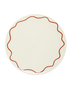 Dinerbord terracotta stemming