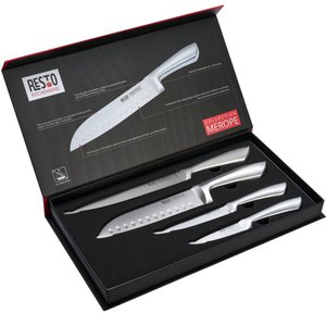 RESTO 95606 Merope - 4-piece stainless steel knife set