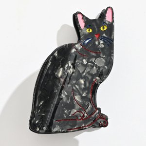Katzenhaarspange I Frau