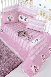Digital Printed Duvet + Crip Bumper Kitty