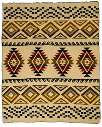 Alpaca Blanket Cayambe - Dark green