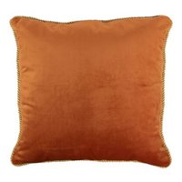 kussen fluweel goud oranje 45x45cm