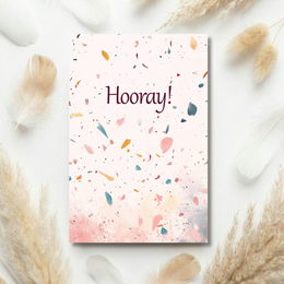 Christmas card with birds in a snowy, starry night scene. Includes text "joyeux noël" (Merry Christmas in French).