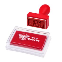Streng geheimes Stempel- und Tintenset