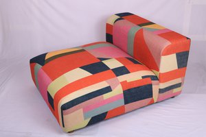 Modern Multicolour Daybed – Upholstered Lounge Sofa