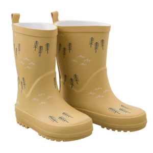 Rain boots Woods spruce yellow