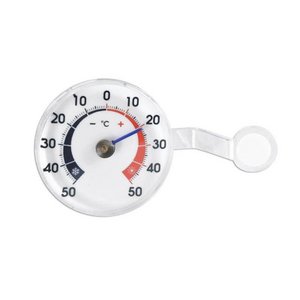 Outdoor Thermometer on Window
