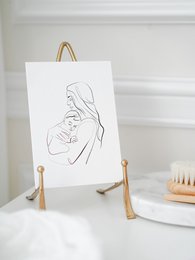 Postkarte / Mutter-Kind Karte