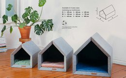 Pethome Perfekt hus til en hund og en kat - lysegrå/genanvendt