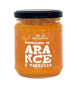 Orange and vanilla jam - 230 gr.