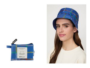 "Movement" Wasserdichte faltbare Kappe | Recycelter Stoff | Wetter Bisetti Outfit