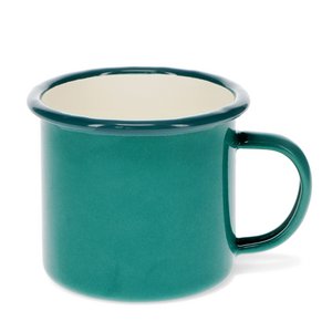 Enamel mug - Teal