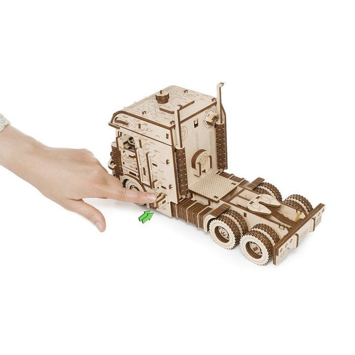 Eco Wood Art, (EWA) 3D wooden puzzle Truck Road King, 3236, 29.3