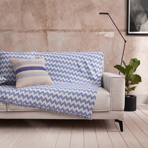 Cover throw GOFIS HOME  Summer waves Marine Blue 466/ 09