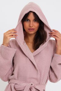 Kristallen badjas - roze