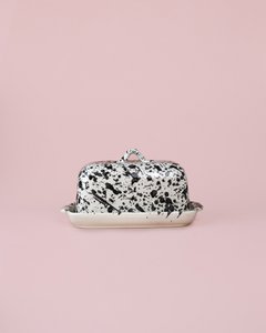 Handgemaakte keramische botervloot – Handgeschilderd – Galaxy