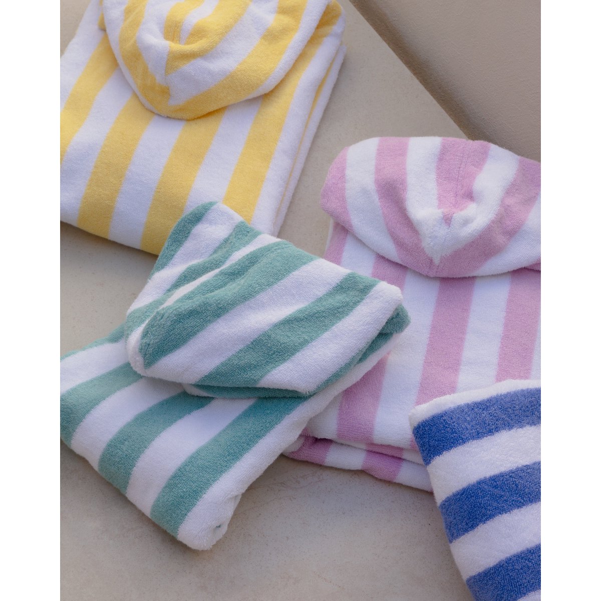 Kids Bath Beach Poncho Aqua