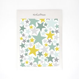 Vinilo Estrellas Pastel