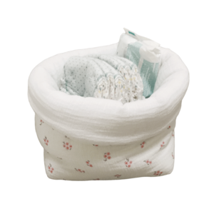 Tetra Pflegekorb 18x18x15 Miniblumen rosa