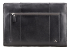 Visconti Lederbeutel ML26 BLK (mittelgroße) Laptop Etui