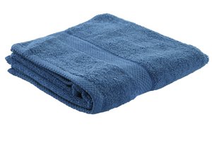 KATOENEN HANDDOEK 50X100X1 600GSM MARINEBLAUW WASBAK TX200354